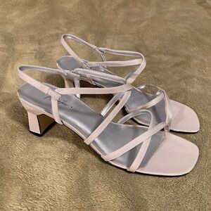NIB Vintage Jacqueline Ferrar Heeled Sandals Size 8.5M